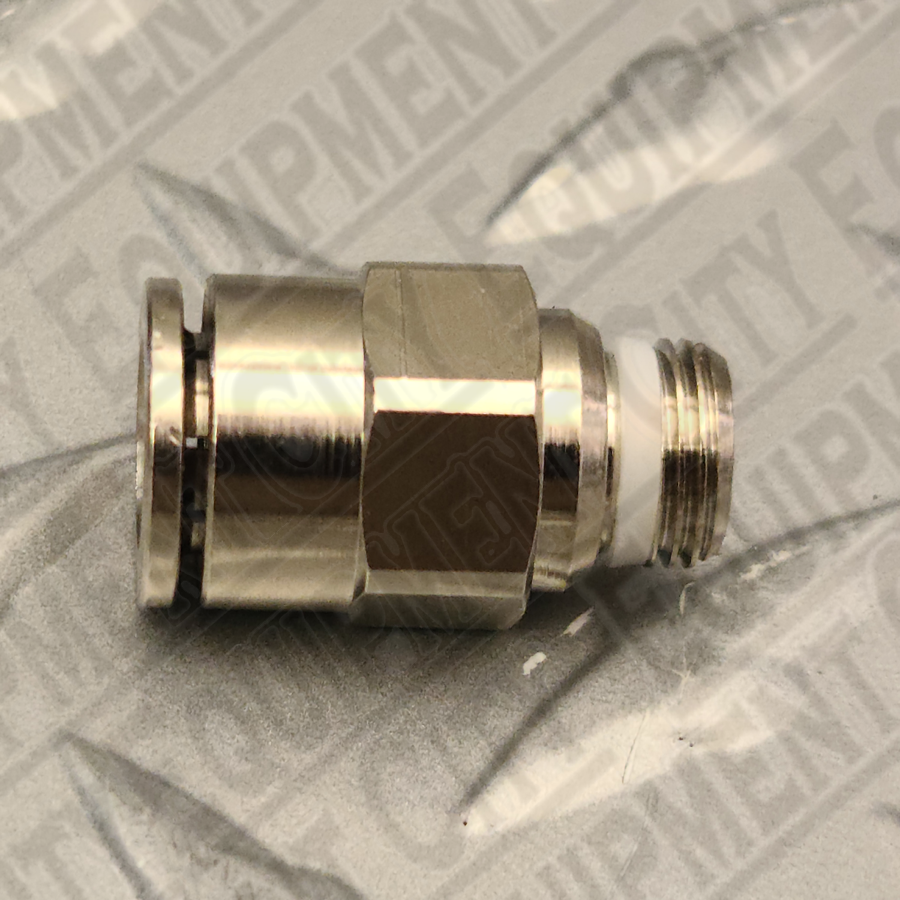 Corghi 3-00464 8mm x 1/8 Straight Push Fitting Connector 